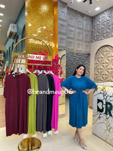 IMPORTED PLAIN DRESS WITH BELT (PRM-704)